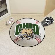 Ohio Bobcats Baseball Rug