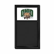 Ohio Bobcats Chalk Note Board