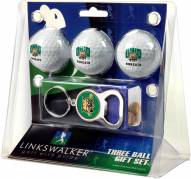 Ohio Bobcats Golf Ball Gift Pack with Key Chain