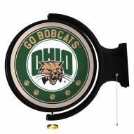 Ohio Bobcats Round Rotating Lighted Wall Sign