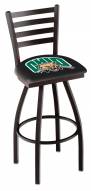 Ohio Bobcats Swivel Bar Stool with Ladder Style Back