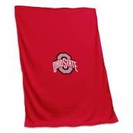 Ohio State Buckeyes Sweatshirt Blanket