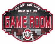 Ohio State Buckeyes 12" Game Room Tavern Sign