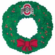 Ohio State Buckeyes 16" Team Wreath Sign