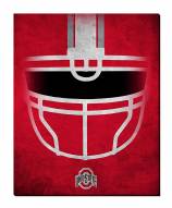 Ohio State Buckeyes 16" x 20" Ghost Helmet Canvas Print
