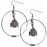 Ohio State Buckeyes 2" Hoop Earrings