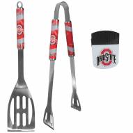 Ohio State Buckeyes 2 Piece BBQ Set and Chip Clip