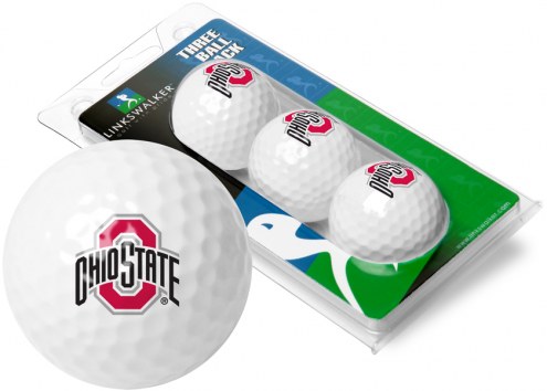 Ohio State Buckeyes 3 Golf Ball Sleeve