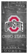 Ohio State Buckeyes 6" x 12" Chalk Playbook Sign