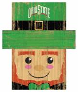Ohio State Buckeyes 6" x 5" Leprechaun Head