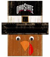 Ohio State Buckeyes 6" x 5" Turkey Head