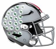 Ohio State Buckeyes Authentic Helmet Cutout Sign
