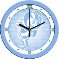 Ohio State Buckeyes Baby Blue Wall Clock