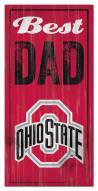 Ohio State Buckeyes Best Dad Sign