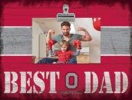Ohio State Buckeyes Best Dad Clip Frame