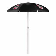 Ohio State Buckeyes Black Beach Umbrella