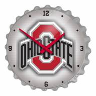 Ohio State Buckeyes Bottle Cap Wall Clock