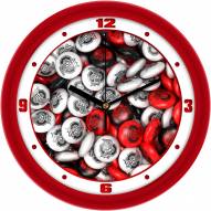 Ohio State Buckeyes Candy Wall Clock