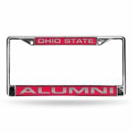 Ohio State Buckeyes Chrome Alumni License Plate Frame