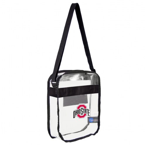 Ohio State Buckeyes Clear Crossbody Carry-All Bag