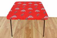 Ohio State Buckeyes Card Table Cover