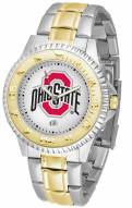 Ohio State Buckeyes Competitor Two-Tone Men's Watch