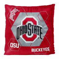 Ohio State Buckeyes Connector Double Sided Velvet Pillow