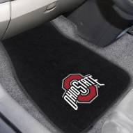 Ohio State Buckeyes Embroidered Car Mats