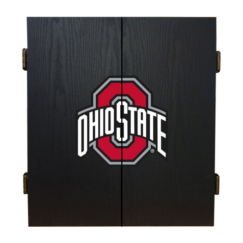 Ohio State Buckeyes Fan's Choice Dartboard Set