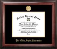 Ohio State Buckeyes Gold Embossed Diploma Frame