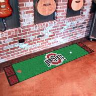 Ohio State Buckeyes Golf Putting Green Mat