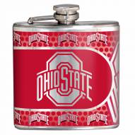 Ohio State Buckeyes Hi-Def Stainless Steel Flask