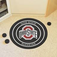 Ohio State Buckeyes Hockey Puck Mat