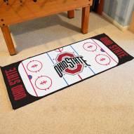 Ohio State Buckeyes Hockey Rink Runner Mat