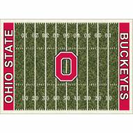 Ohio State Buckeyes Homefield Area Rug