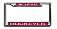 Ohio State Buckeyes Laser Cut License Plate Frame
