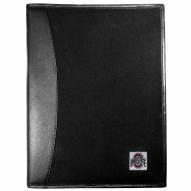 Ohio State Buckeyes Leather and Canvas Padfolio