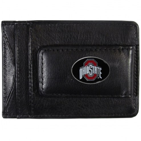 Ohio State Buckeyes Leather Cash & Cardholder
