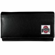 Ohio State Buckeyes Leather Women's Wallet