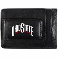 Ohio State Buckeyes Logo Leather Cash and Cardholder