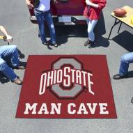 Ohio State Buckeyes Man Cave Tailgate Mat