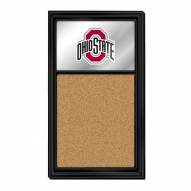 Ohio State Buckeyes Mirrored Cork Note Board