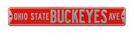 Ohio State Buckeyes NCAA Embossed Street Sign