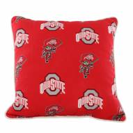 Ohio State Buckeyes Outdoor Decorative Pillow
