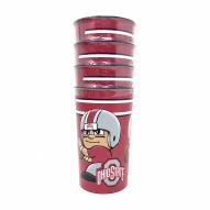 Ohio State Buckeyes Party Cups - 4 Pack
