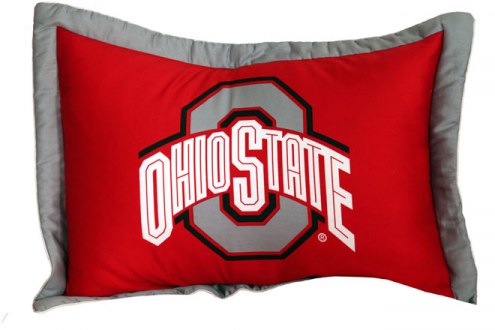Ohio State Buckeyes Printed Pillow Sham