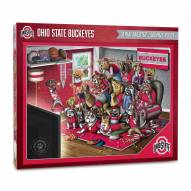 Ohio State Buckeyes Purebred Fans "A Real Nailbiter" 500 Piece Puzzle