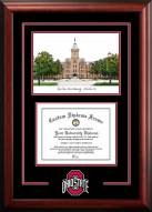 Ohio State Buckeyes Spirit Graduate Diploma Frame