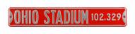 Ohio State Buckeyes Stadium Street Sign