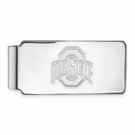 Ohio State Buckeyes Sterling Silver Money Clip